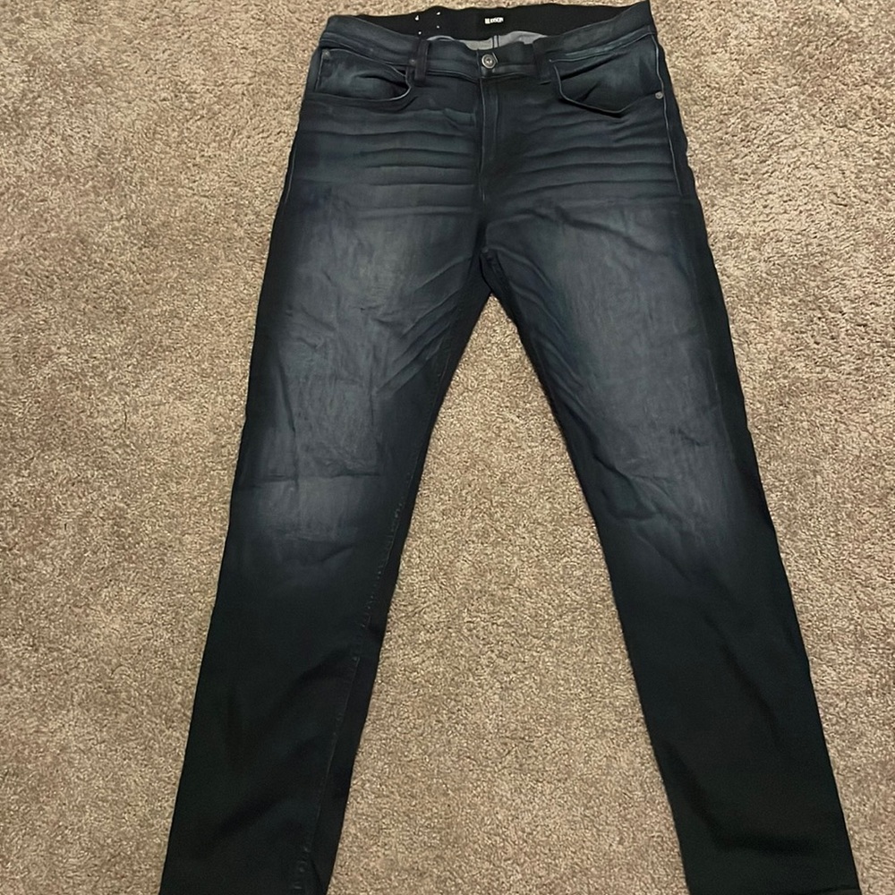 Hudson mens jeans 36 waist slim straight